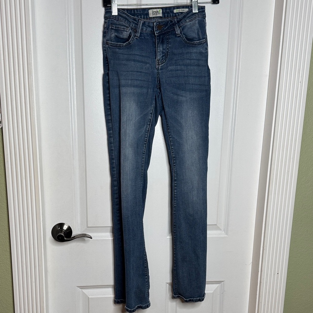 Classic Indigo Straight Leg Jeans